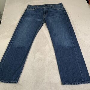 Levis‎ 569 Jeans Mens 38x32 (Tag 38x34) Blue Medium Wash Relaxed Straight Skater